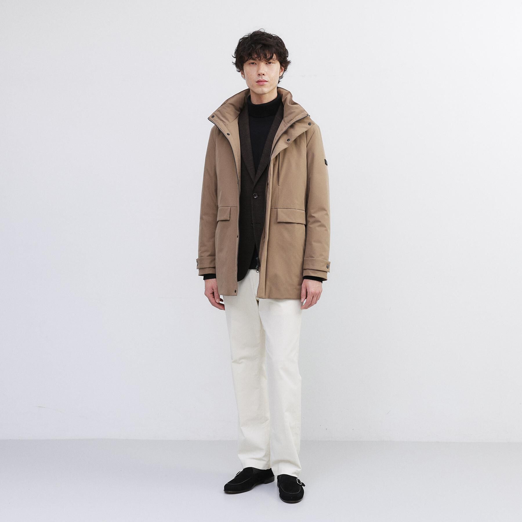 TAKEO KIKUCHI「【None Of Stress】ストレッチ ダウンブルゾン」|ダウン|