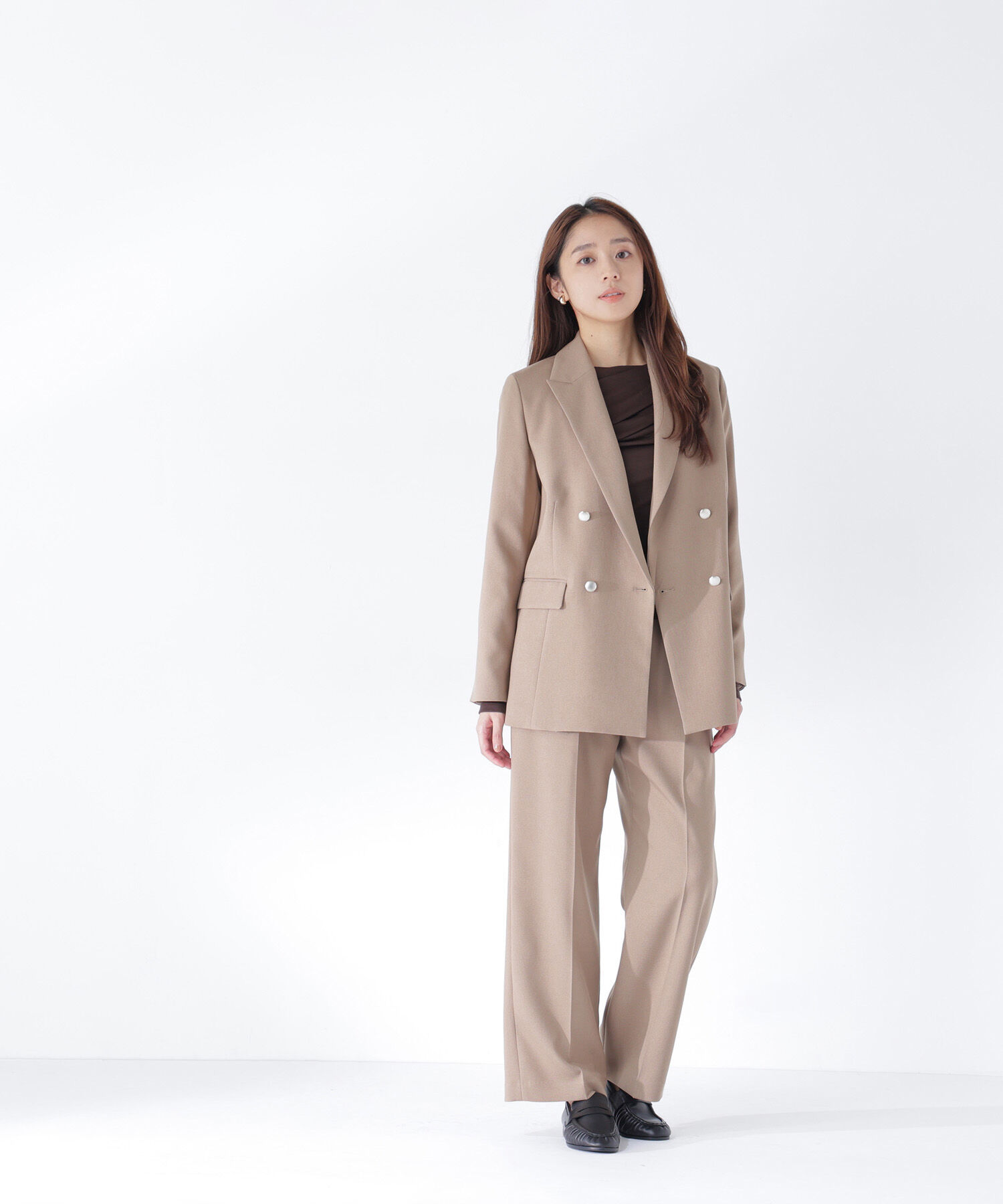  「ダブルブレスト SETUP ジャケット 26AW」|ブルゾン・スタジャン|