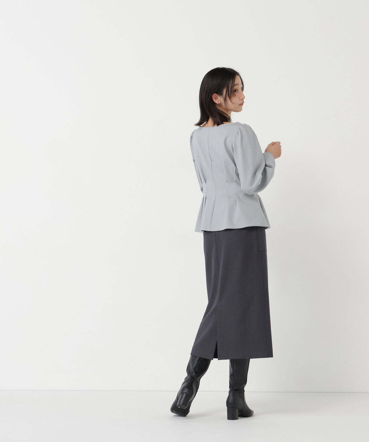  「＜ちょうど、いい服＞きゅっと、メリハリ仕掛けトップス 26AW」|シャツ・ブラウス|