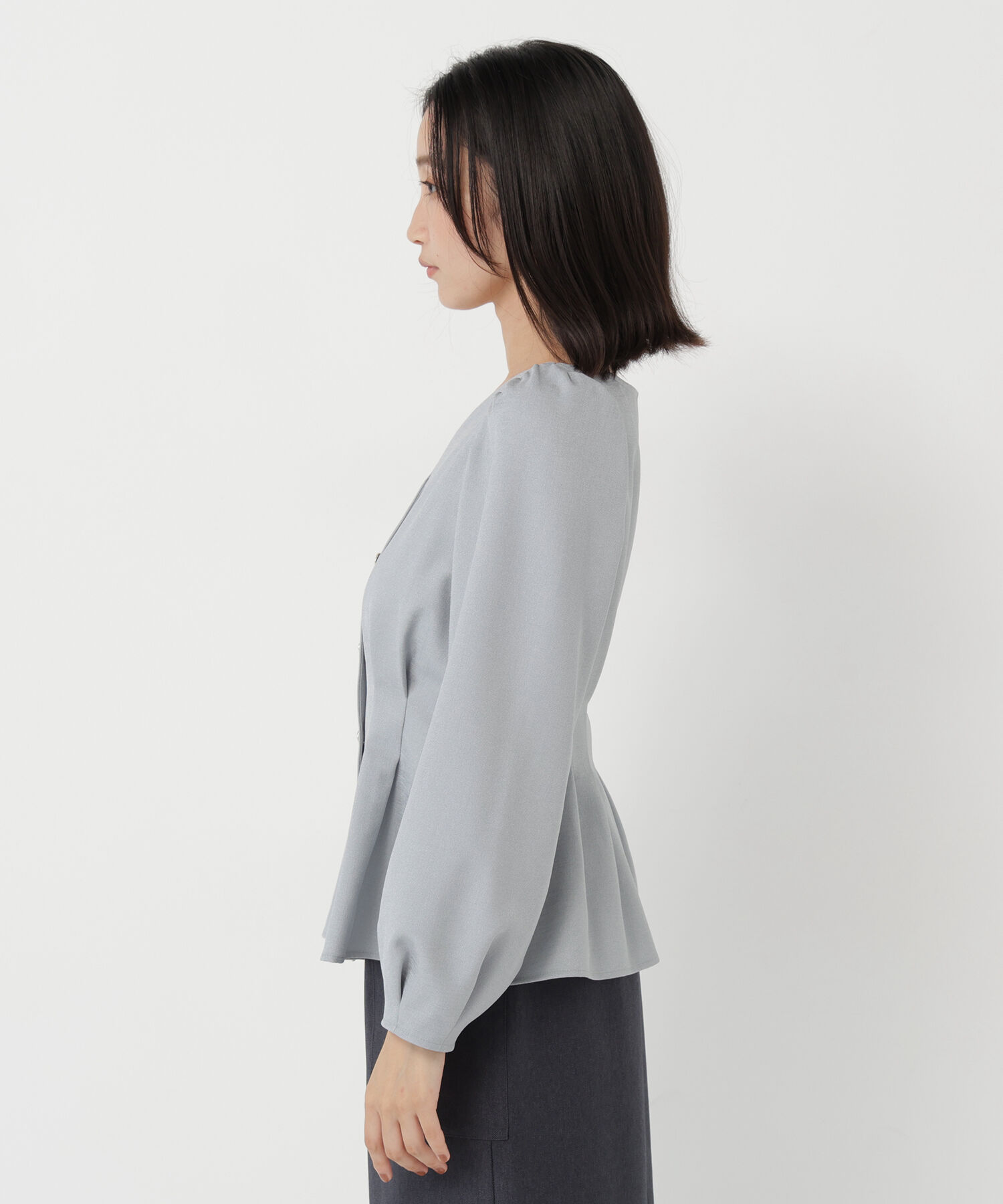  「＜ちょうど、いい服＞きゅっと、メリハリ仕掛けトップス 26AW」|シャツ・ブラウス|