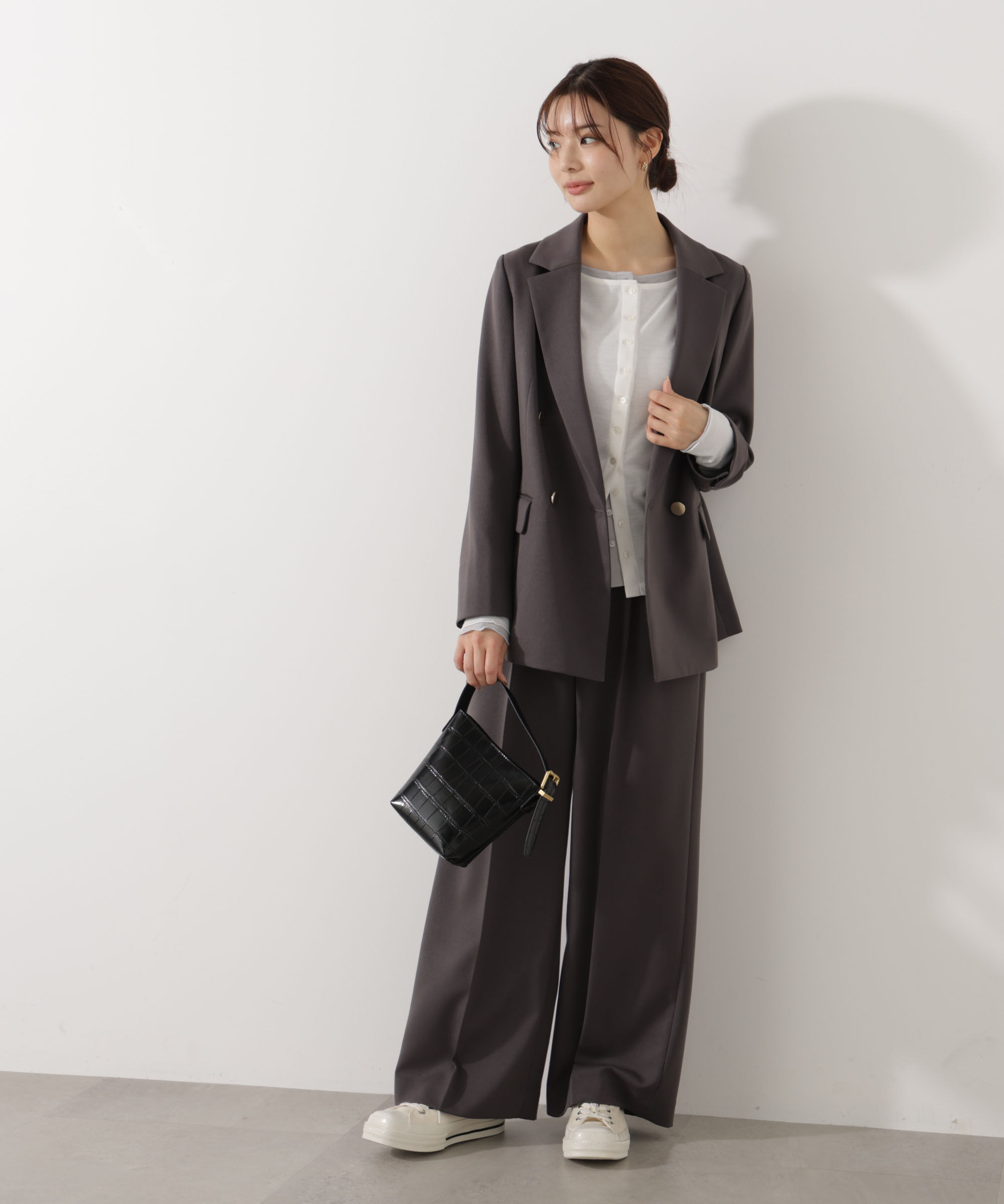 PROPORTION BODY DRESSING「〈a/mie〉シアーカットソー　26SS」|Tシャツ・カットソー|