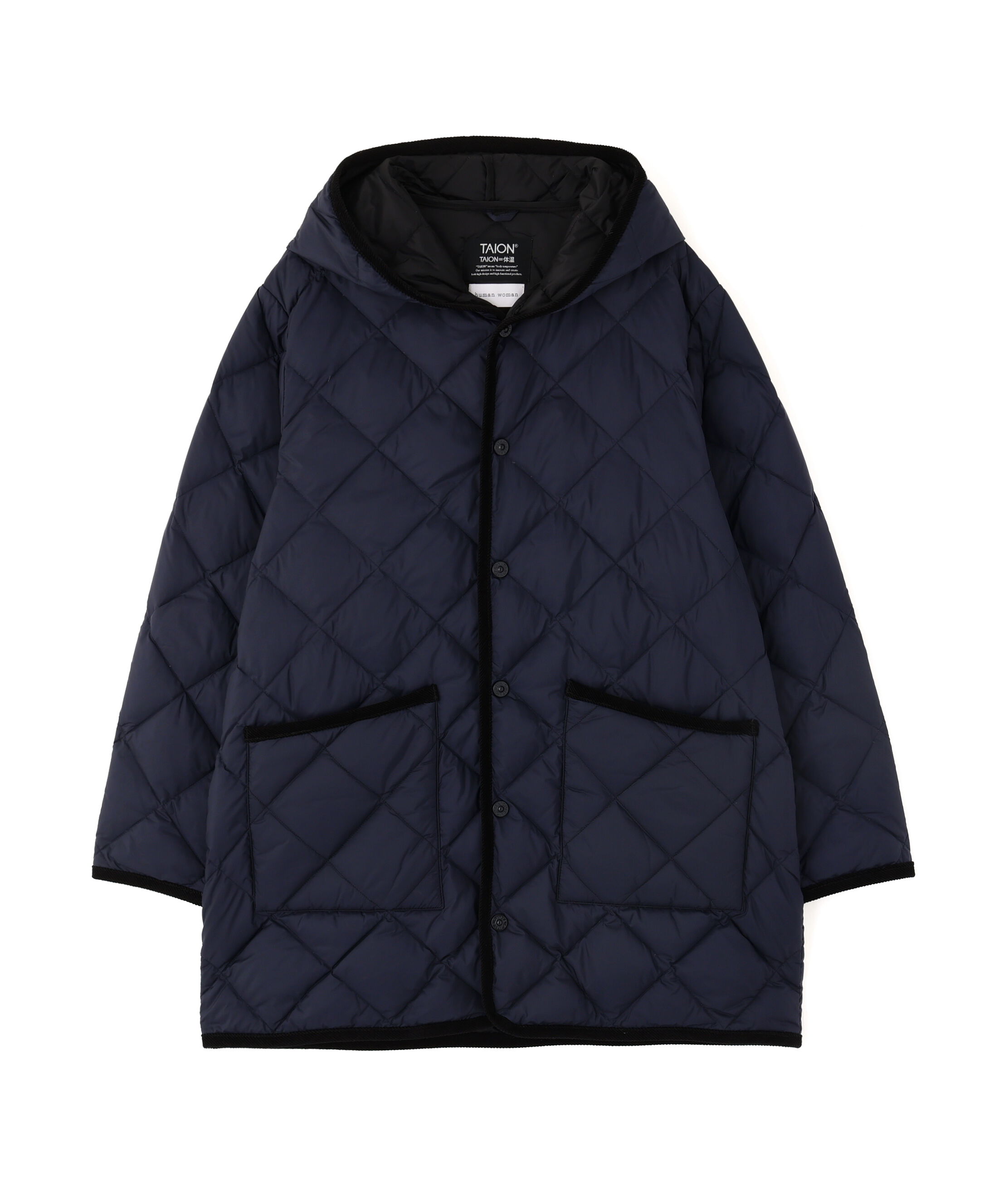  「◆≪TAION コラボ≫ PIPING フードダウンジャケット」|その他|