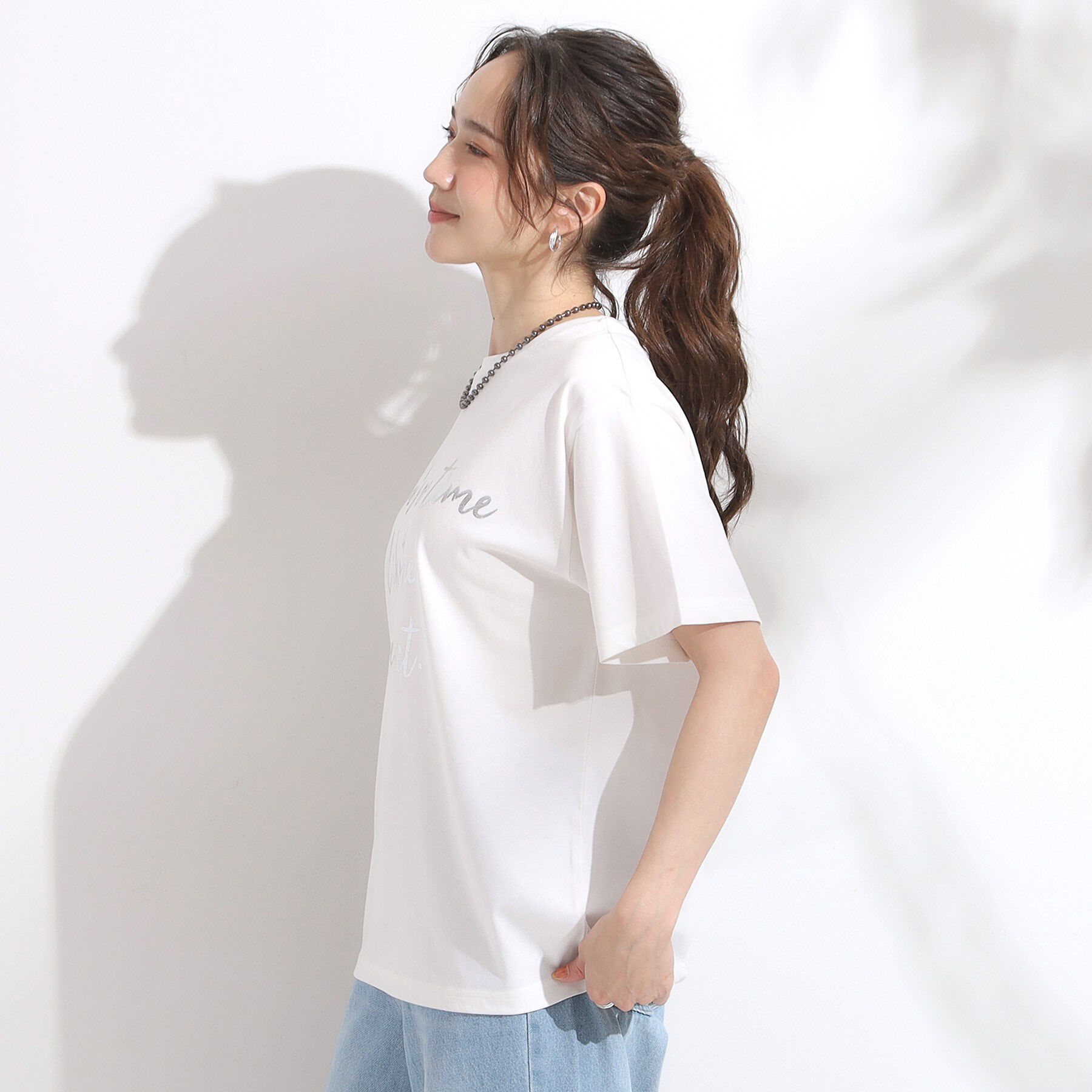 SHOO･LA･RUE「【S-LL/ひんやり/UV】選べる6柄でそれぞれ欲しくなる プリントTシャツ」|Tシャツ・カットソー|