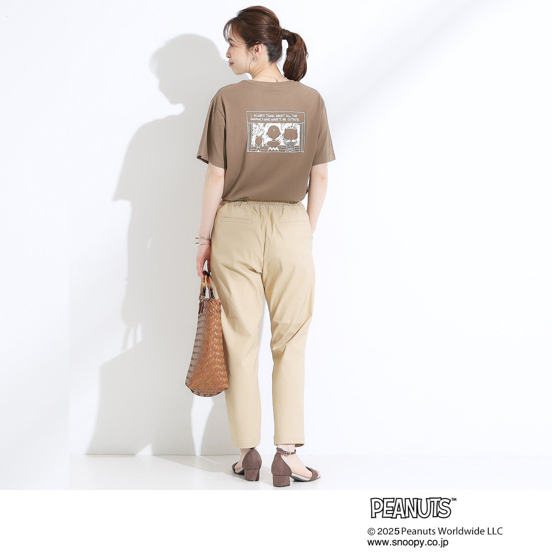 SHOO･LA･RUE「【PEANUTS】ひんやりTシャツ」|Tシャツ・カットソー|
