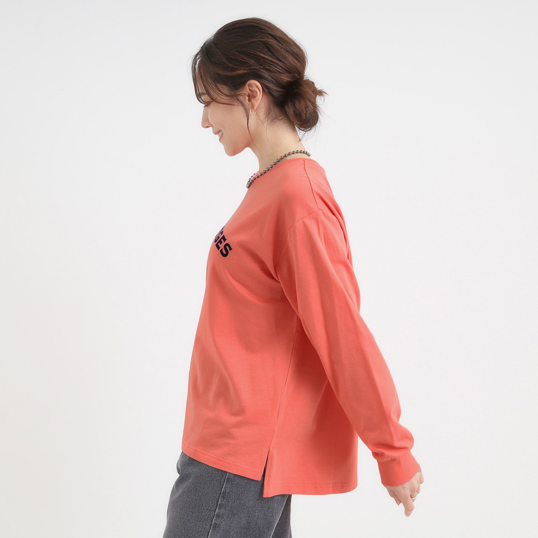 SHOO･LA･RUE「グラフィックアソート ベーシックロンT」|Tシャツ・カットソー|