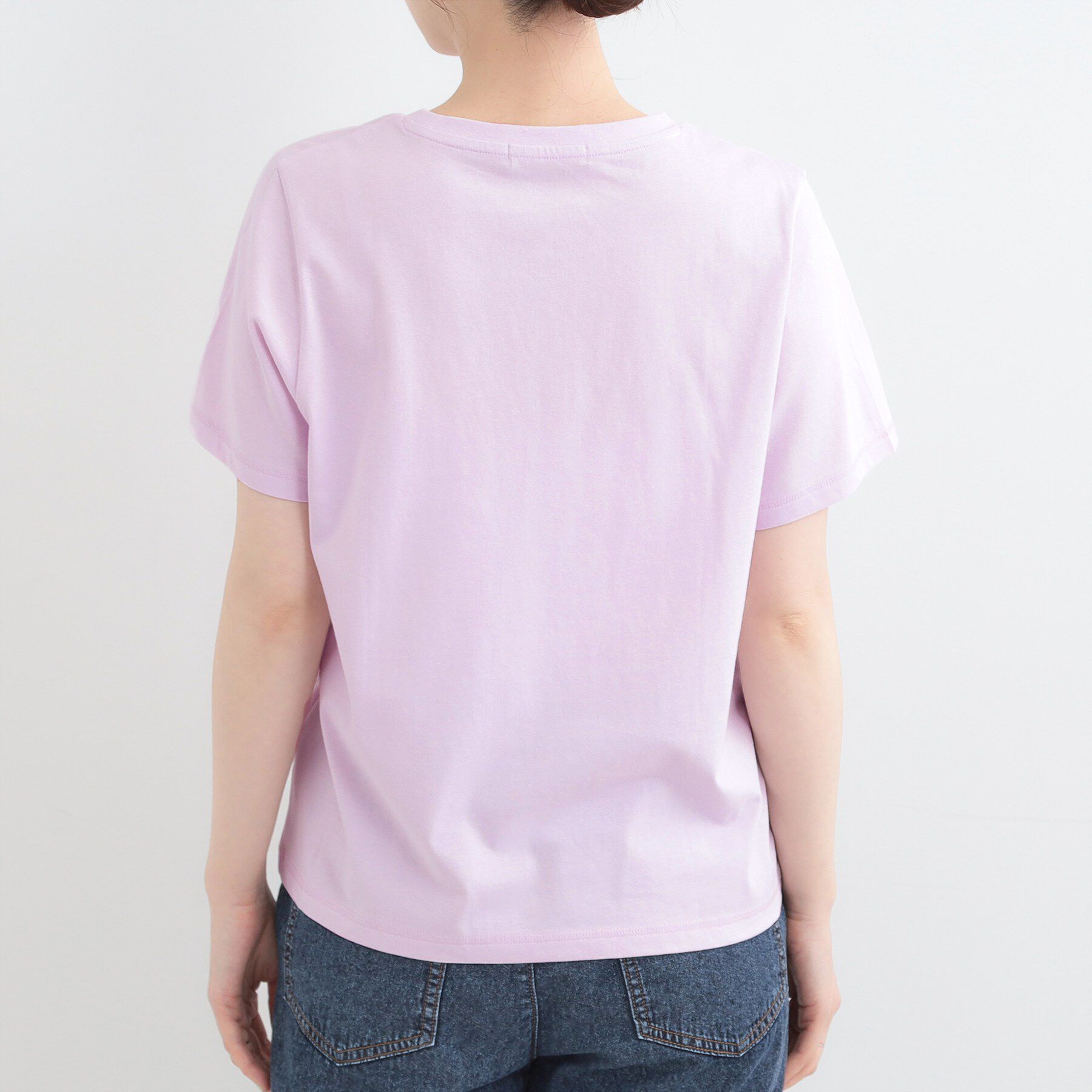 SHOO･LA･RUE「【S-LL/プチプラ/柄が選べる】上品プリントTシャツ」|Tシャツ・カットソー|