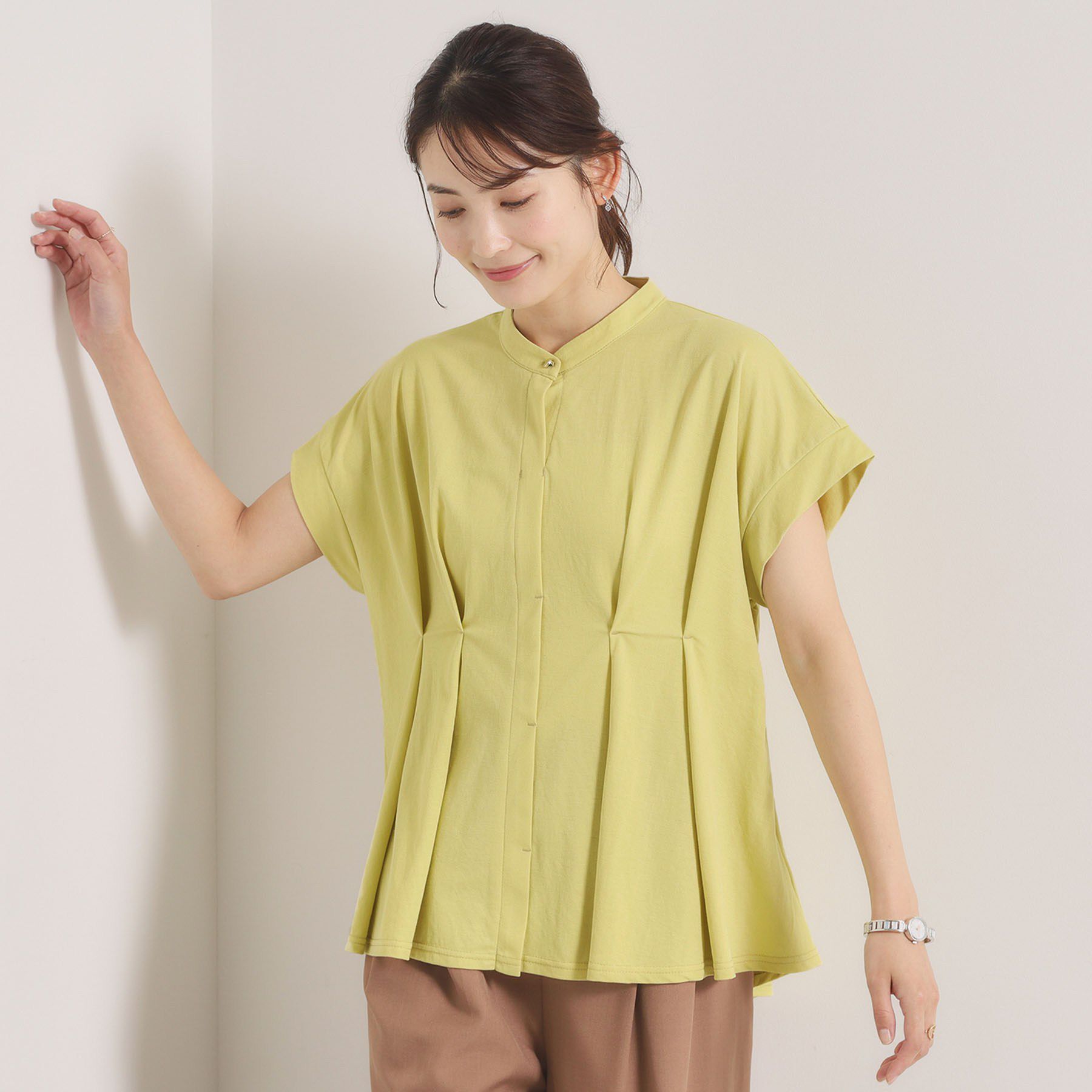 ITS&rsquo;DEMO「【冷感】カノコタックプルオーバー」|Tシャツ・カットソー|
