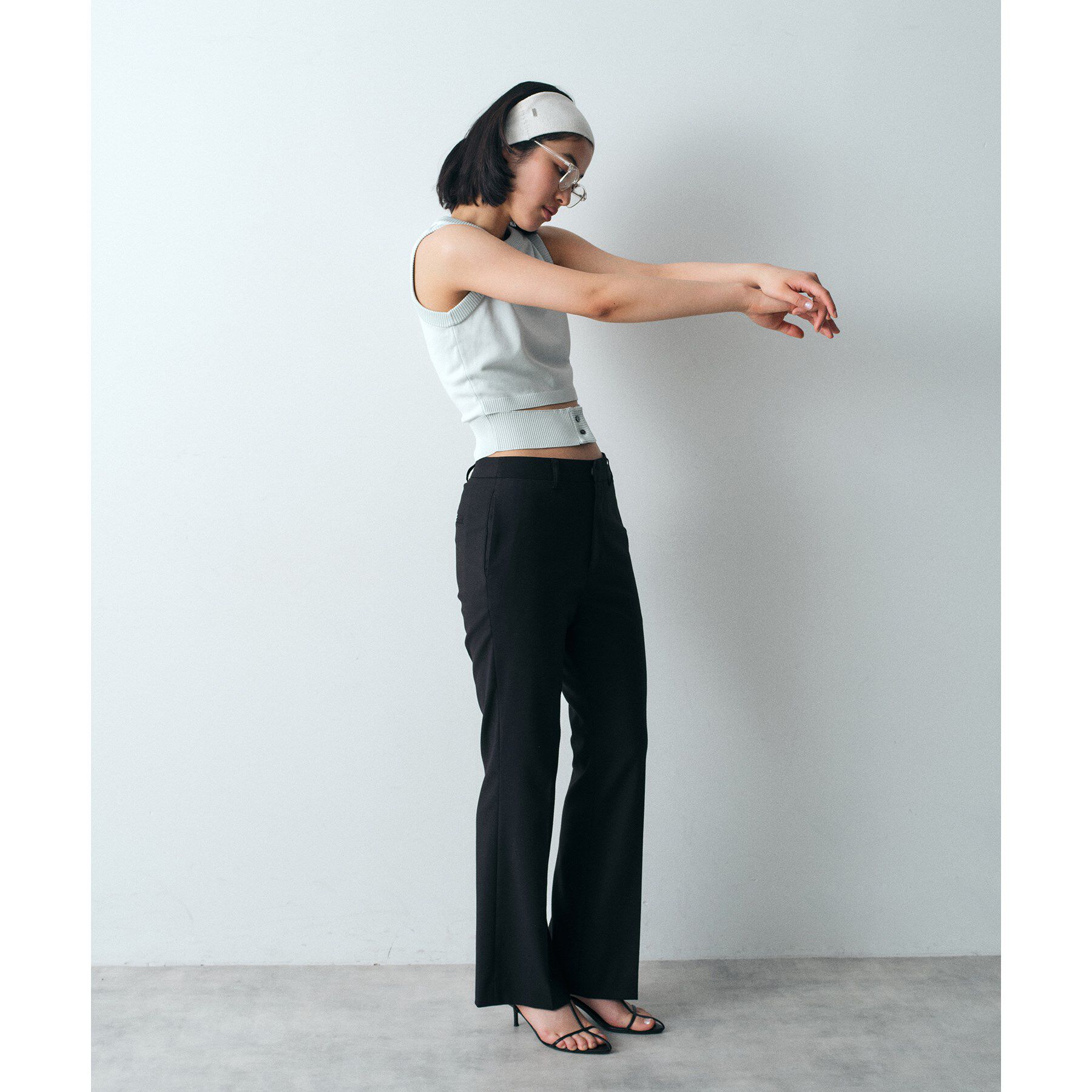 CODE A「design knit tank」|ニット・セーター|