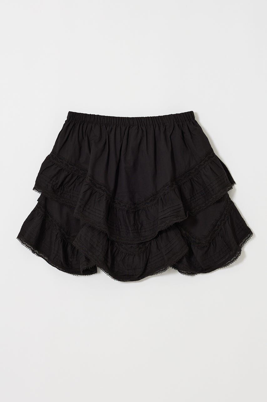 MOUSSY「DRAPE LACE MINI スカート」|スカート|