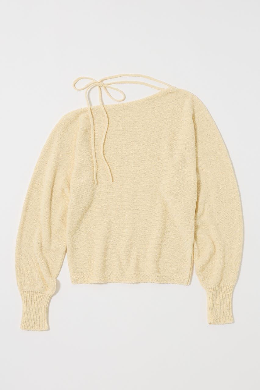 MOUSSY「ONE SHOULDER ニットトップス」|ニット・セーター|