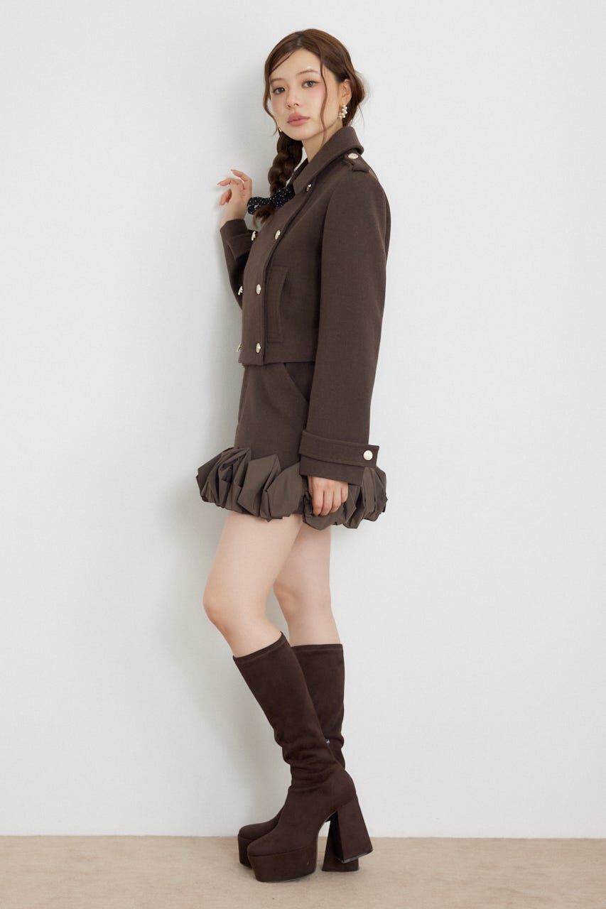 rienda「フリルヘムスコートショートパンツ」|その他|
