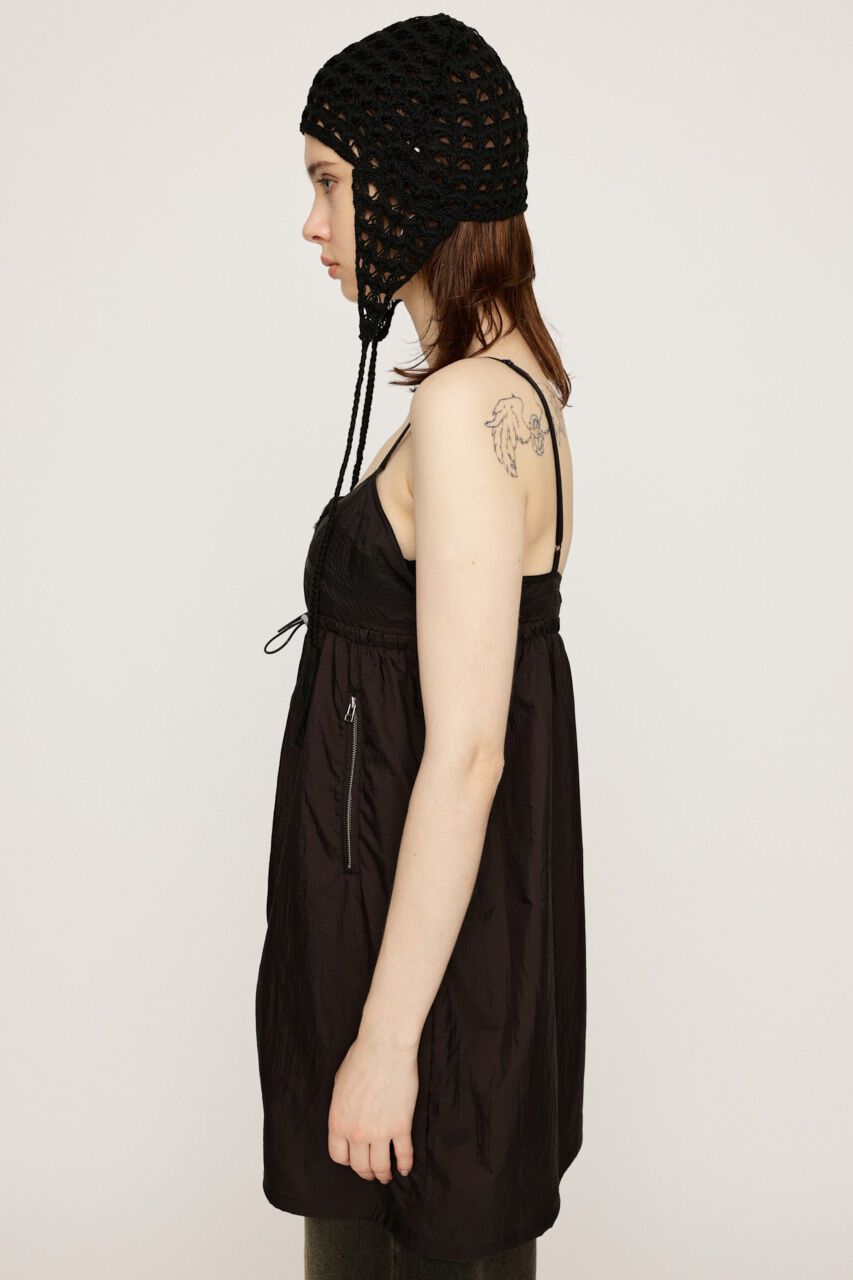 SLY「SHEER CAMI ZIP ドレス」|ワンピース|