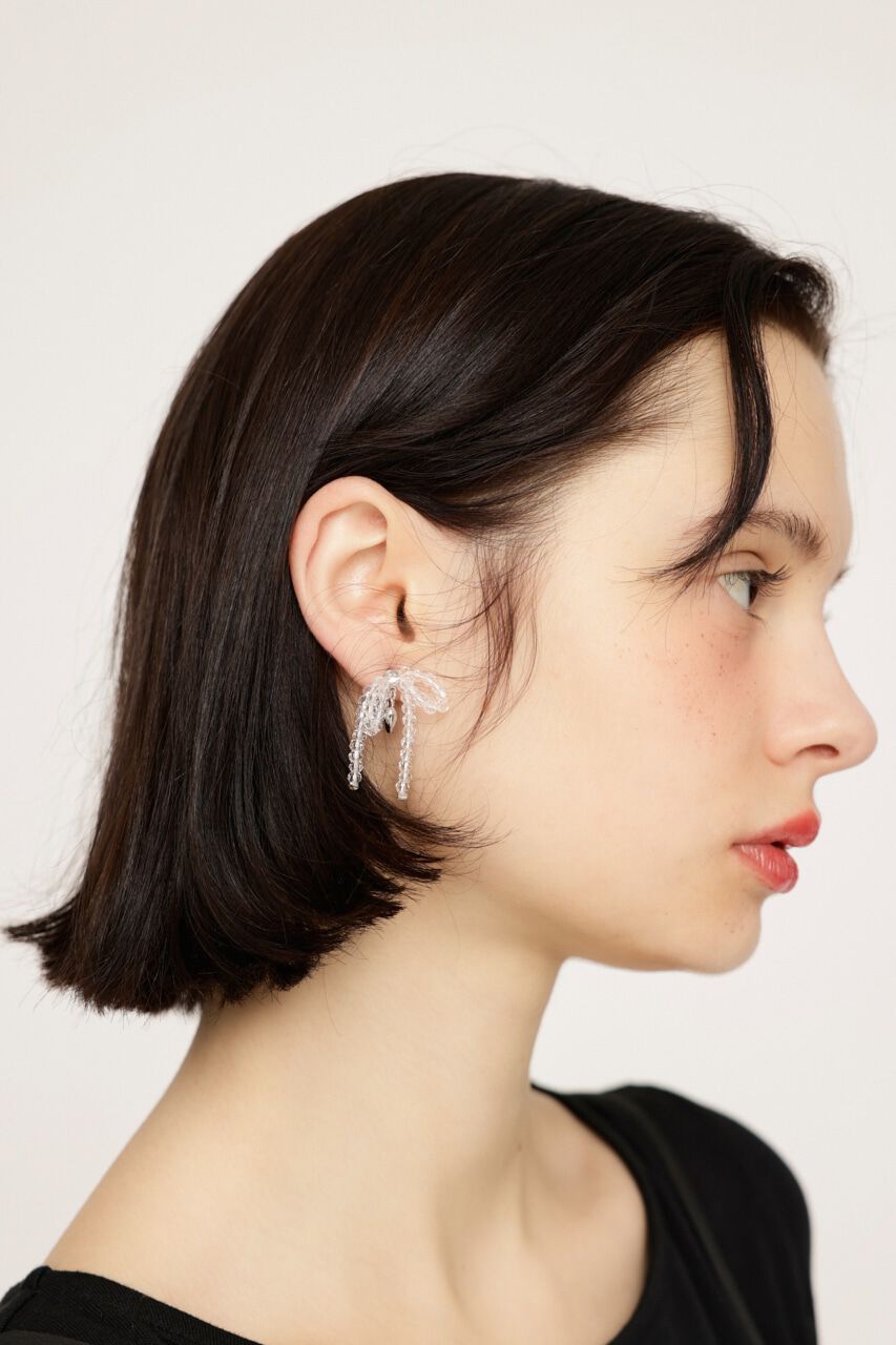 SLY「RIBBON CHARM ピアス」|ピアス|