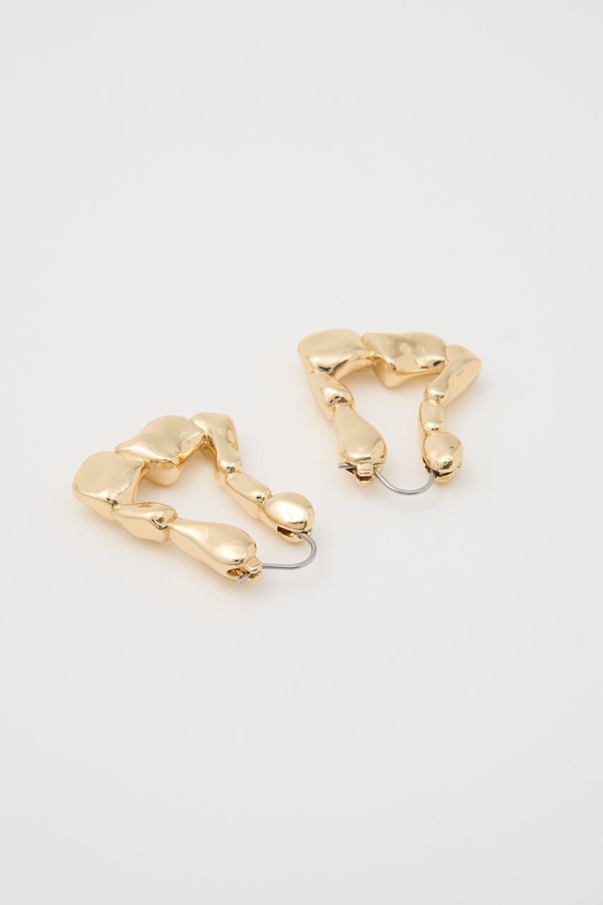 SLY「DEFORMATION HOOP ピアス」|ピアス|
