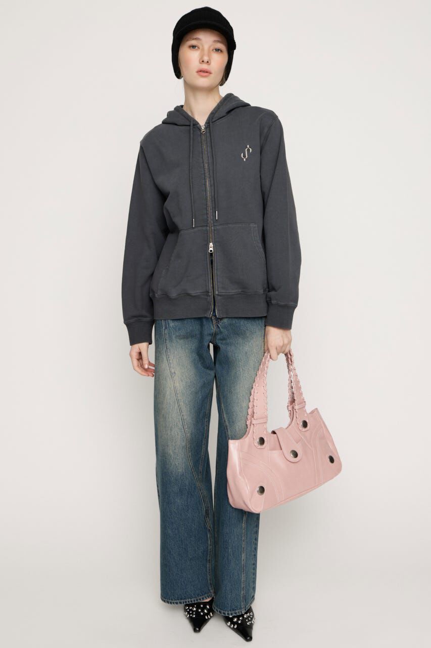 SLY「S. HOODIE ZIP パーカー」|パーカー|