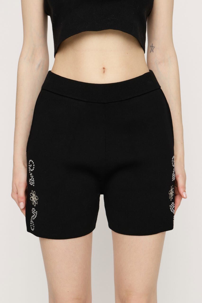 SLY「WESTERN STUDS KNIT ショートパンツ」|その他|