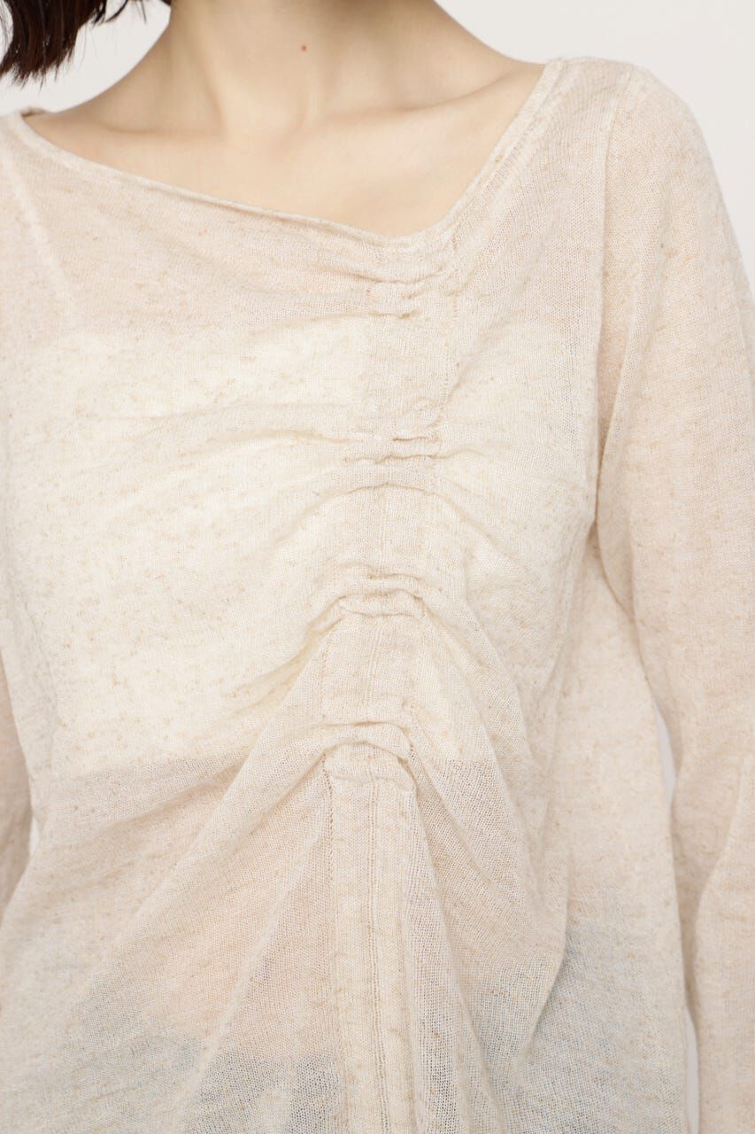 SLY「SHEER KNIT トップス」|ニット・セーター|