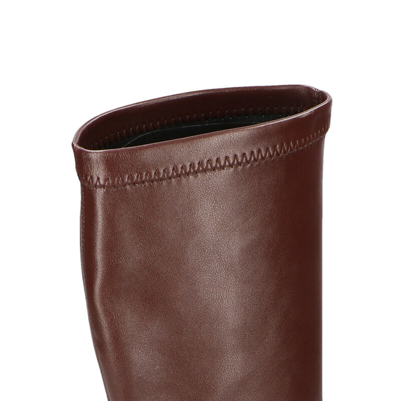 ORiental TRaffic「厚底 ストレッチ ヒール ロングブーツ /31514 ヒール7.5ｃｍ 美脚」|ロングブーツ|