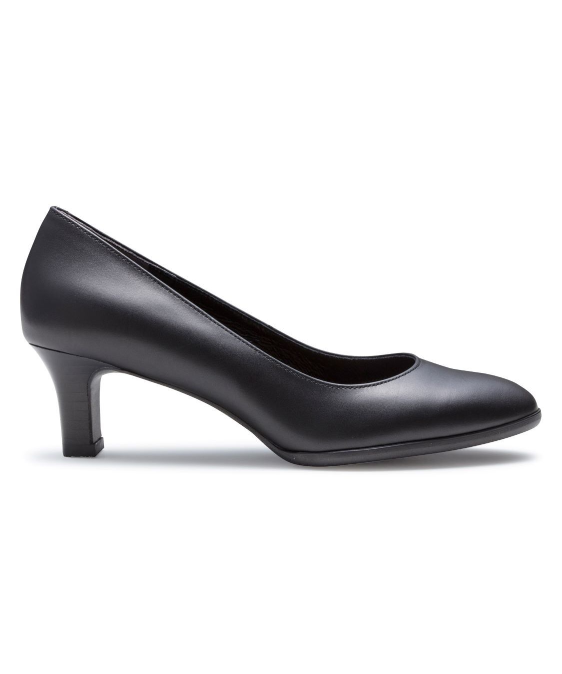 REGAL SHOES「REGAL【定番】プレーンパンプス【ヒール55mm】【静音・高グリップ・耐摩耗性リフト】商品コード：F14JAEA」|パンプス|ブラック