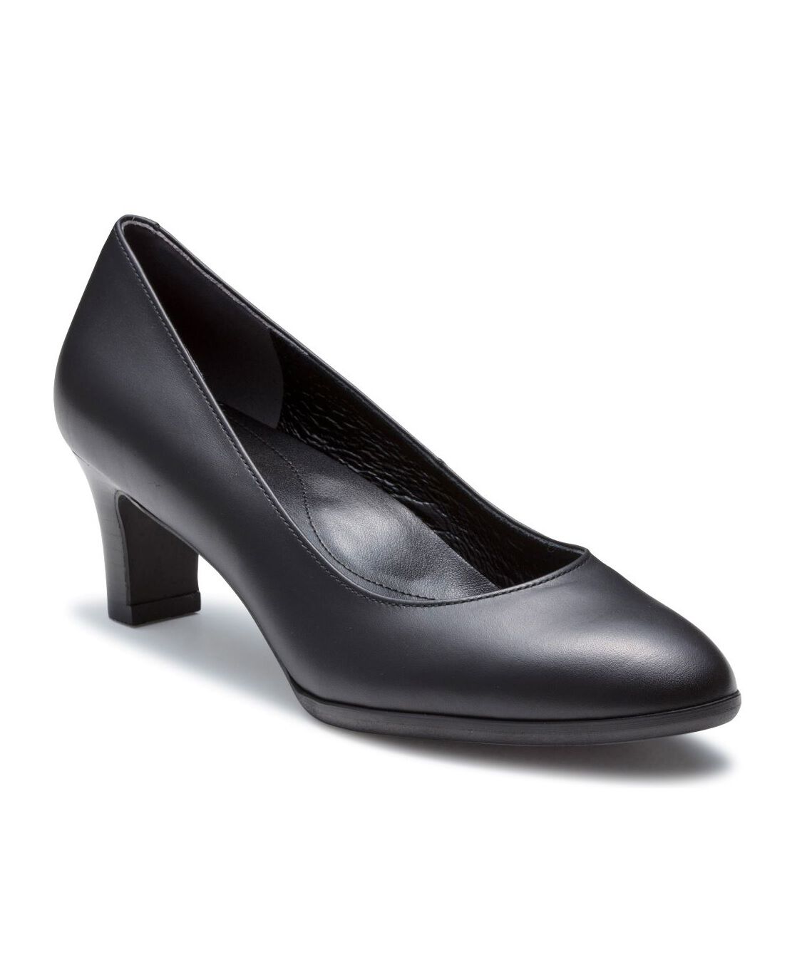 REGAL SHOES「REGAL【定番】プレーンパンプス【ヒール55mm】【静音・高グリップ・耐摩耗性リフト】商品コード：F14JAEA」|パンプス|