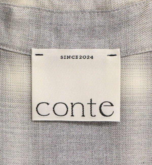 conte「＜conte＞チェック スナップボタンシャツ」|シャツ・ブラウス|