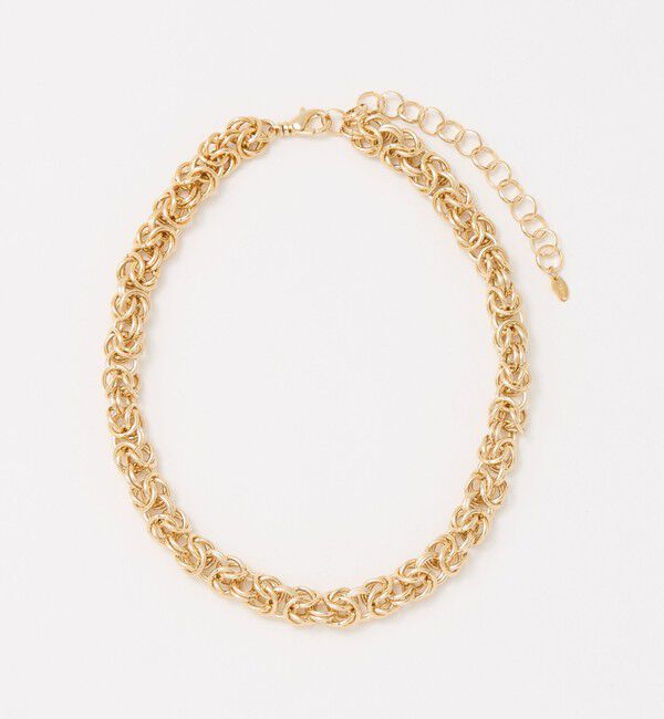 UNITED ARROWS「＜IRIS 47＞ WEAVE チェーンネックレス」|ネックレス|