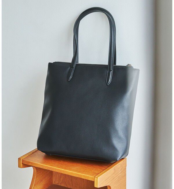 UNITED ARROWS green label relaxing「【WEB限定】GLR レザーライク ファンクショナル トートバッグ」|トートバッグ|