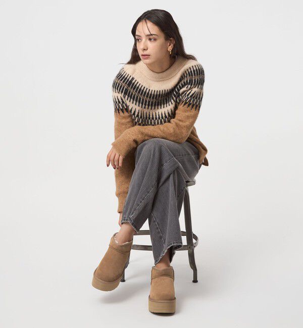 UNITED ARROWS green label relaxing「＜UGG＞クラシック ウルトラ ミニ プラットフォーム / Classic Ultra Mini Platform」|ロングブーツ|