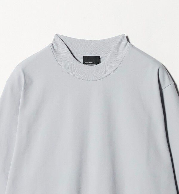 UNITED ARROWS green label relaxing「【WEB限定】JUST fit クリーン カノコ モックネック 長袖 Tシャツ -抗菌-」|Tシャツ・カットソー|