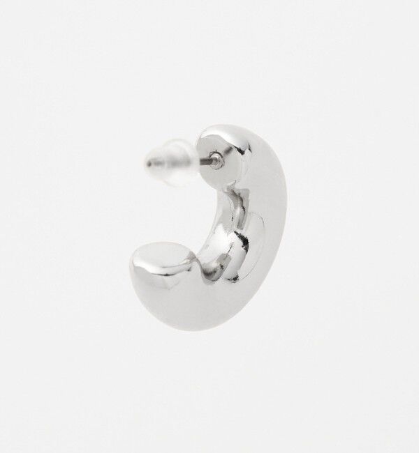 UNITED ARROWS green label relaxing「【WEB限定】チューブ ライン フープピアス 2」|ピアス|