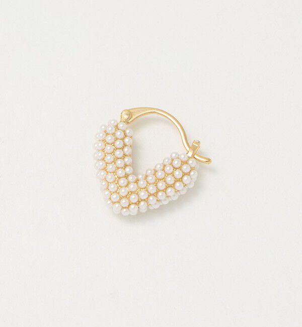 EMMEL REFINES「＜kaene＞ミニフープ ハート ピアス＜Select by EMMEL REFINES＞」|ピアス|