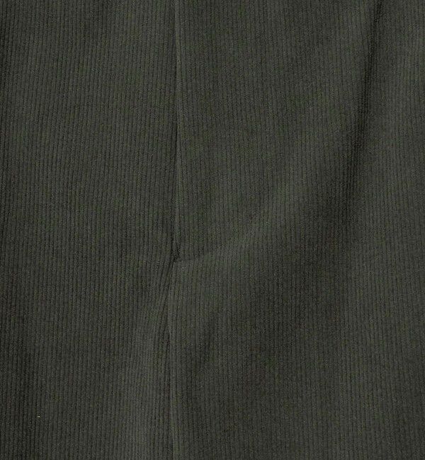 UNITED ARROWS green label relaxing「【WEB限定】JUST fit コーデュロイ 1プリーツ イージーパンツ」|チノ|