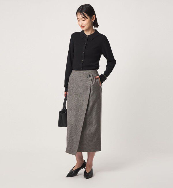 UNITED ARROWS green label relaxing「［size SHORTあり］Daily Chic Iライン スカート ウォッシャブル ストレッチ」|タイト|