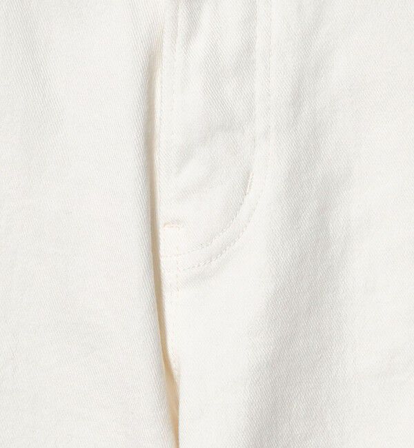 UNITED ARROWS green label relaxing「［size SHORT/TALLあり］＜EDWINコラボ＞セミフレア デニムパンツ オフホワイト」|デニム|
