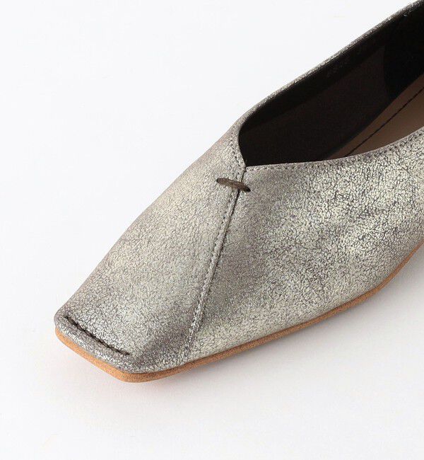 BEAUTY&YOUTH UNITED ARROWS「Vカットステッチ フラットシューズ」|バレエシューズ|