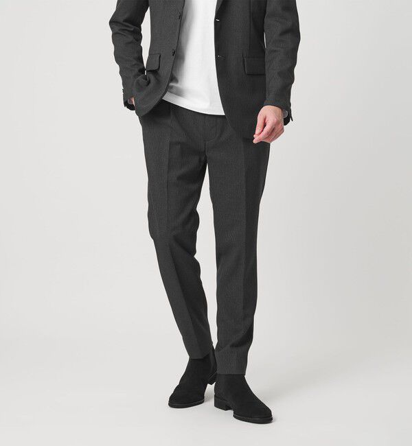 BEAUTY&YOUTH UNITED ARROWS「【WEB限定 WARDROBE SMART】LANATEC セットアップ/背抜きジャケット＆イージーパンツ」|スーツ|