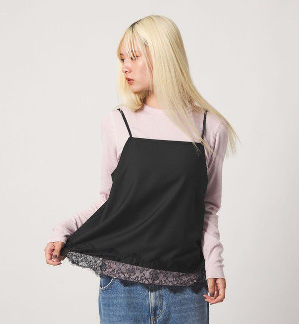 BEAUTY&YOUTH UNITED ARROWS「【WEB限定】レースキャミソール ウォッシャブル」|キャミソール|