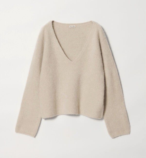 STEVEN ALAN「＜Steven Alan＞オーストラリアン ウール ミックス Vネック ニット」|ニット・セーター|