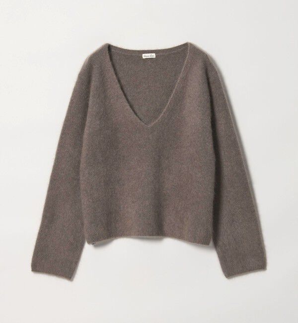 STEVEN ALAN「＜Steven Alan＞オーストラリアン ウール ミックス Vネック ニット」|ニット・セーター|