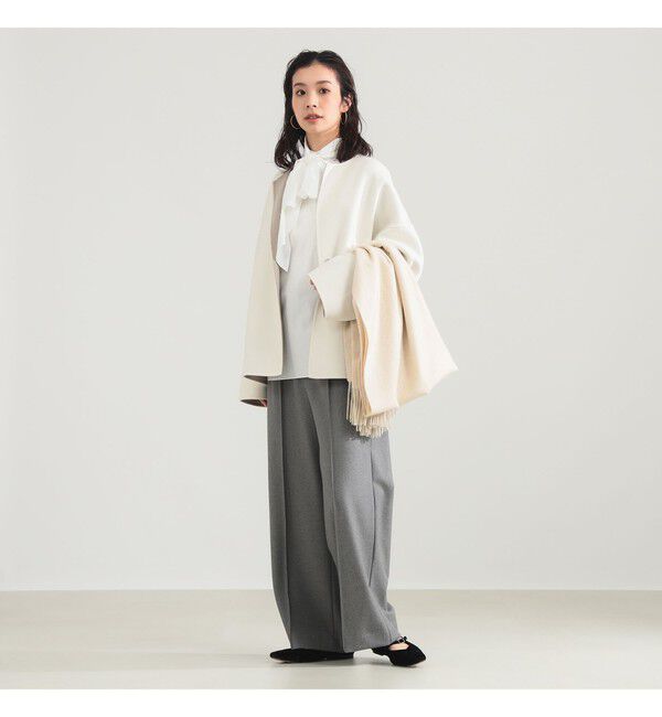 Demi-Luxe BEAMS 「リバー ミドルコート」|ダッフルコート|