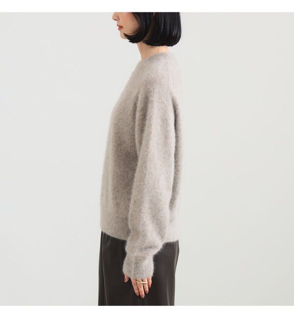 Demi-Luxe BEAMS 「ヤク フォックス ロングスリーブ プルオーバーニット」|ニット・セーター|