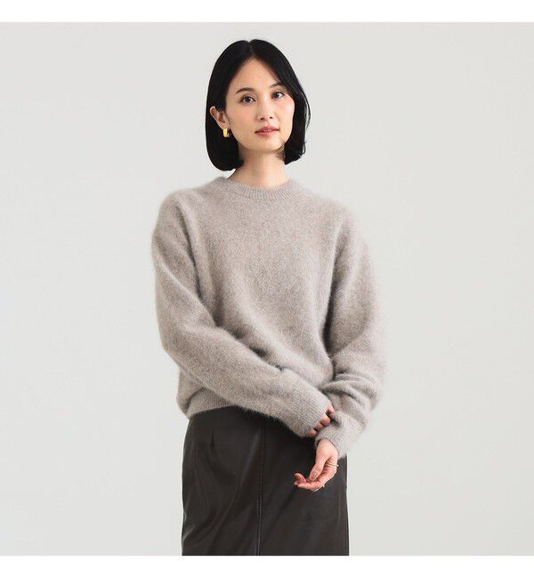 Demi-Luxe BEAMS 「ヤク フォックス ロングスリーブ プルオーバーニット」|ニット・セーター|