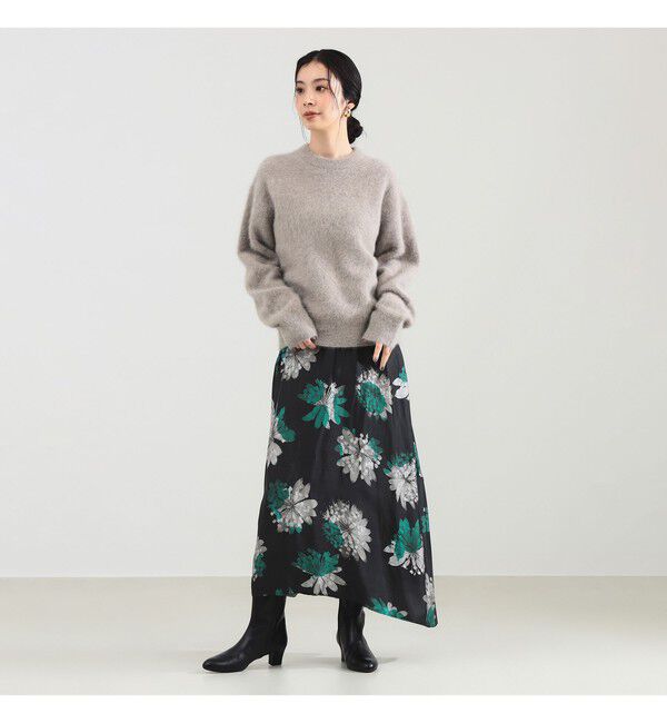 Demi-Luxe BEAMS 「ヤク フォックス ロングスリーブ プルオーバーニット」|ニット・セーター|