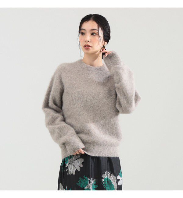 Demi-Luxe BEAMS 「ヤク フォックス ロングスリーブ プルオーバーニット」|ニット・セーター|