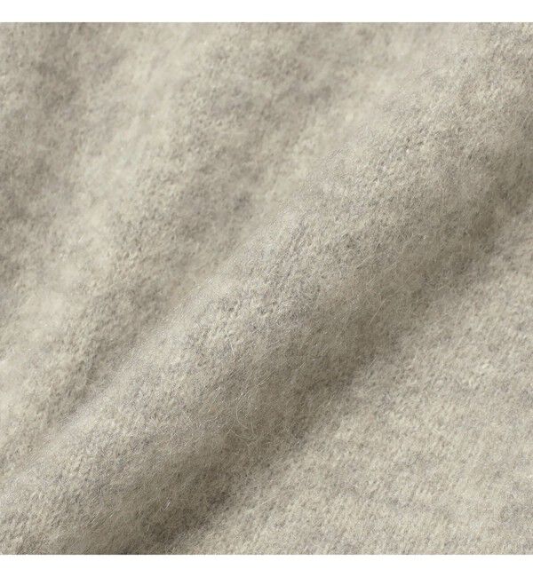 BEAMS SELECTION for WOMEN「【別注】BATONER &times; Demi-Luxe BEAMS / カシミヤフォックス ユニーク タートルネック ニット」|ニット・セーター|