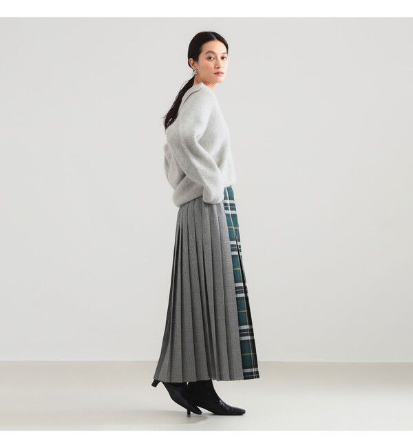 BEAMS SELECTION for WOMEN「【別注】BATONER &times; Demi-Luxe BEAMS / カシミヤフォックス スキッパー ニット」|ニット・セーター|