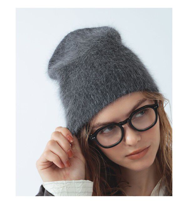 Ray BEAMS 「アンゴラ混 ビーニー 26FW」|その他|CHARCOAL.GREY