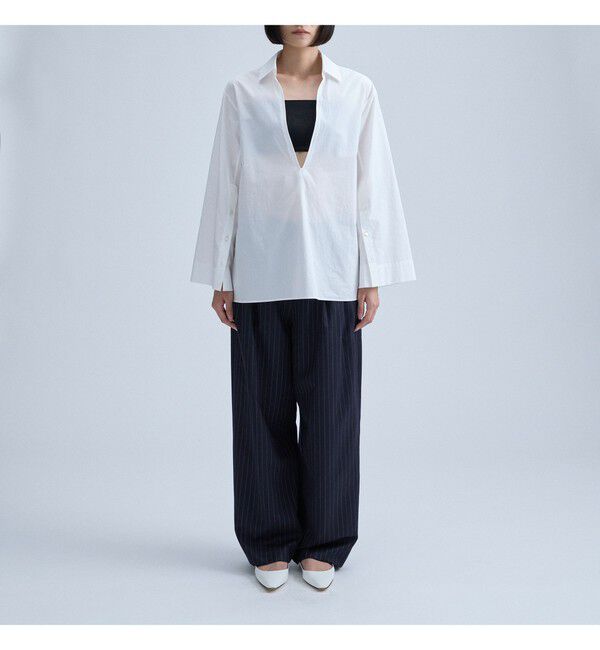 MAAI「Vneck Pullover Shirt」|シャツ・ブラウス|