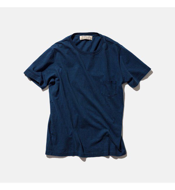 BEAMS PLUS「【別注】REMI RELIEF / Pocket T-shirt Indigo」|Tシャツ・カットソー|