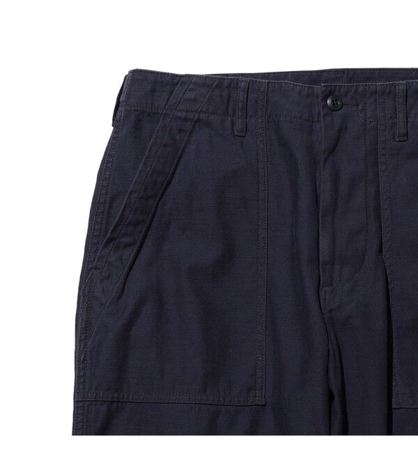 BEAMS PLUS「MIL Utility Trousers Reversed Sateen」|チノ|